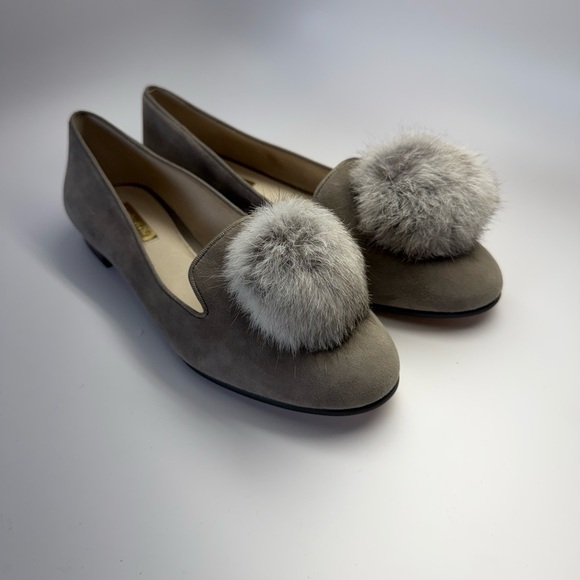 Louise et Cie Shoes - Louise et Cie Pom Pom Flats – Women’s Size 9